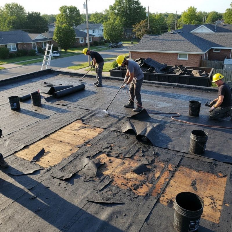 Roof Hole Patching